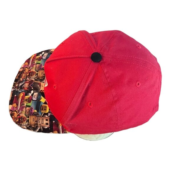 ROBLOX Youth Hat Cap Baseball Snapback Adjustable Video Game Red Characters - Picture 5 of 8